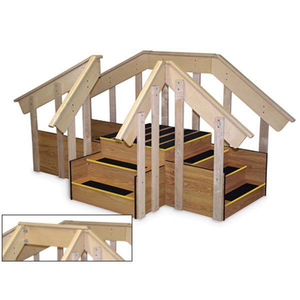 3-In-1 Training Staircase, Hausmann, Mfr#: 1570